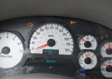 2005 Chevrolet Trailblazer Ls из США, поврежденный, VIN 1GNDS13S652121200